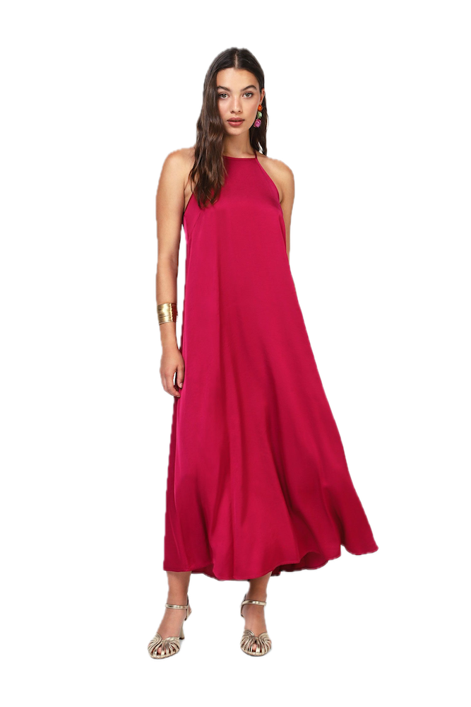 Dixie red long dress