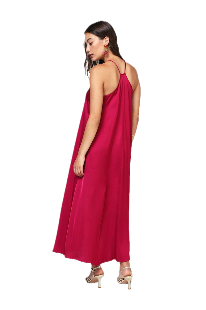 Dixie red long dress