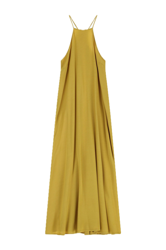 Dixie mustard long dress