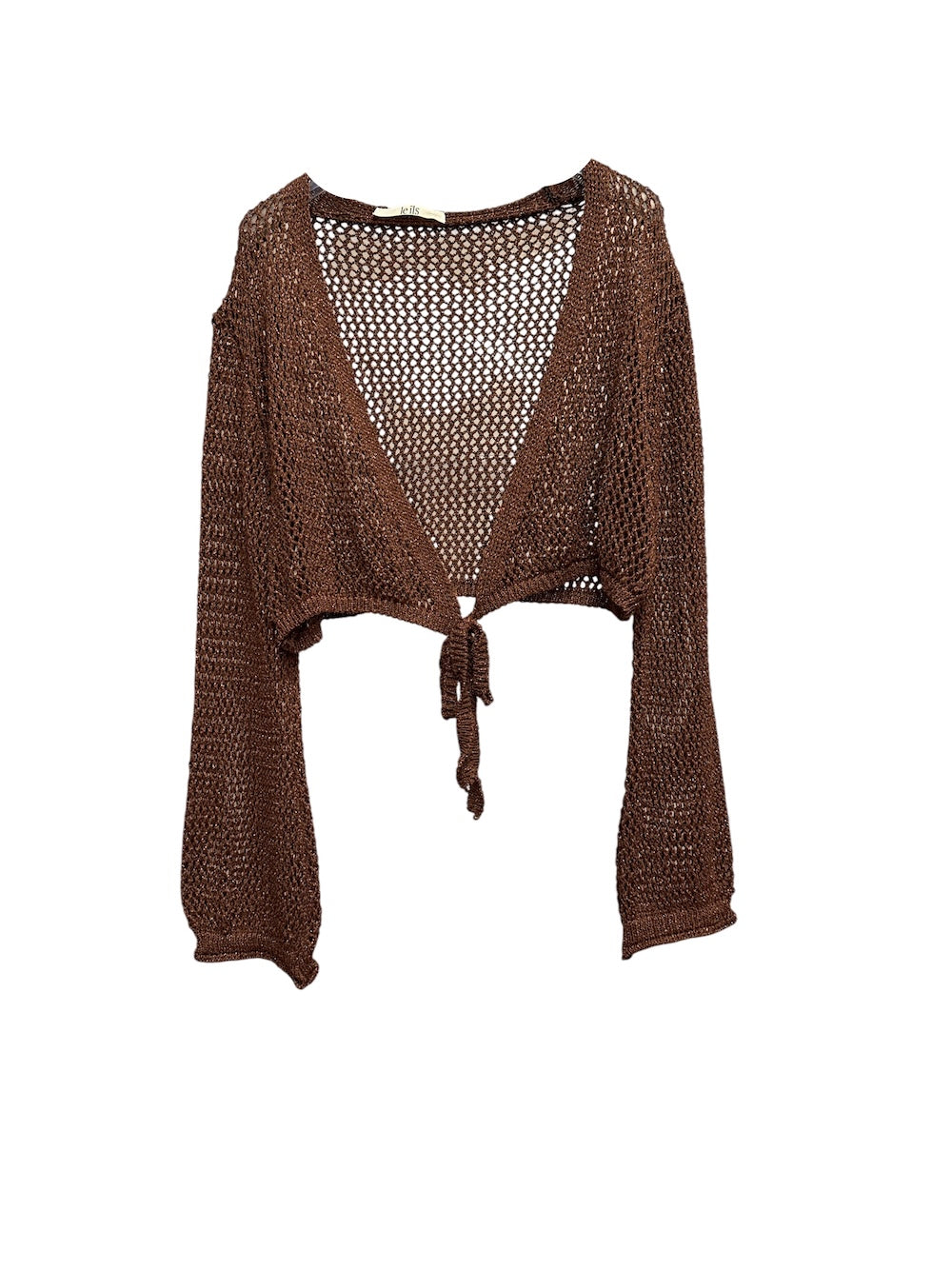 Le îls brown cardigan