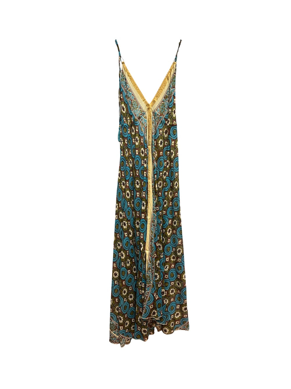 Hindi green dress
