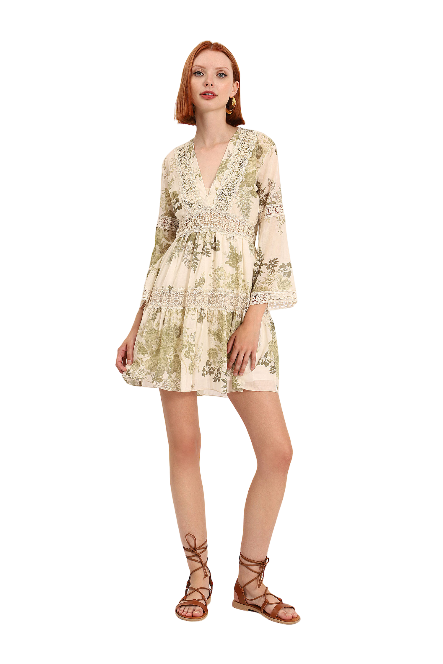 Dixie sage dress