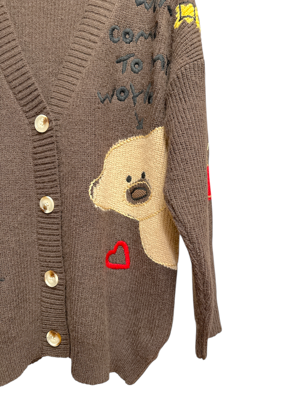 Kontatto brown cardigan