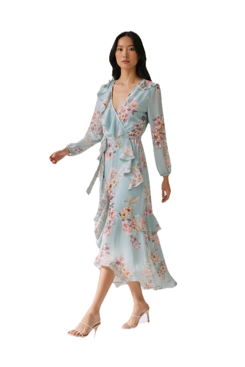 Vestito azzurro chiaro Dixie