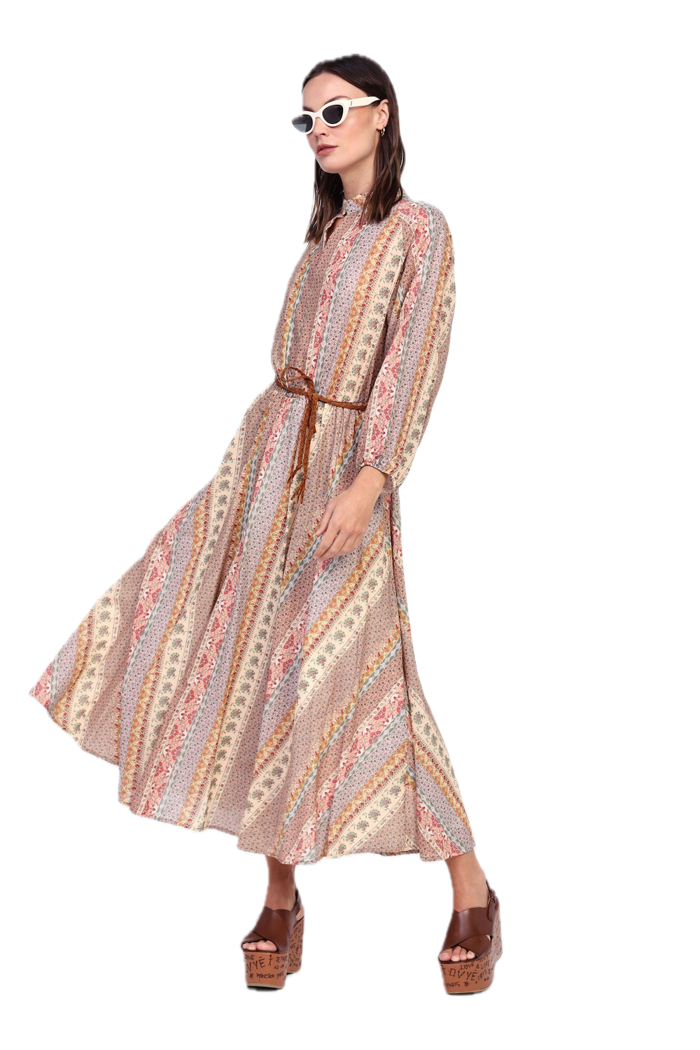 Dixie multicolor chemisier dress