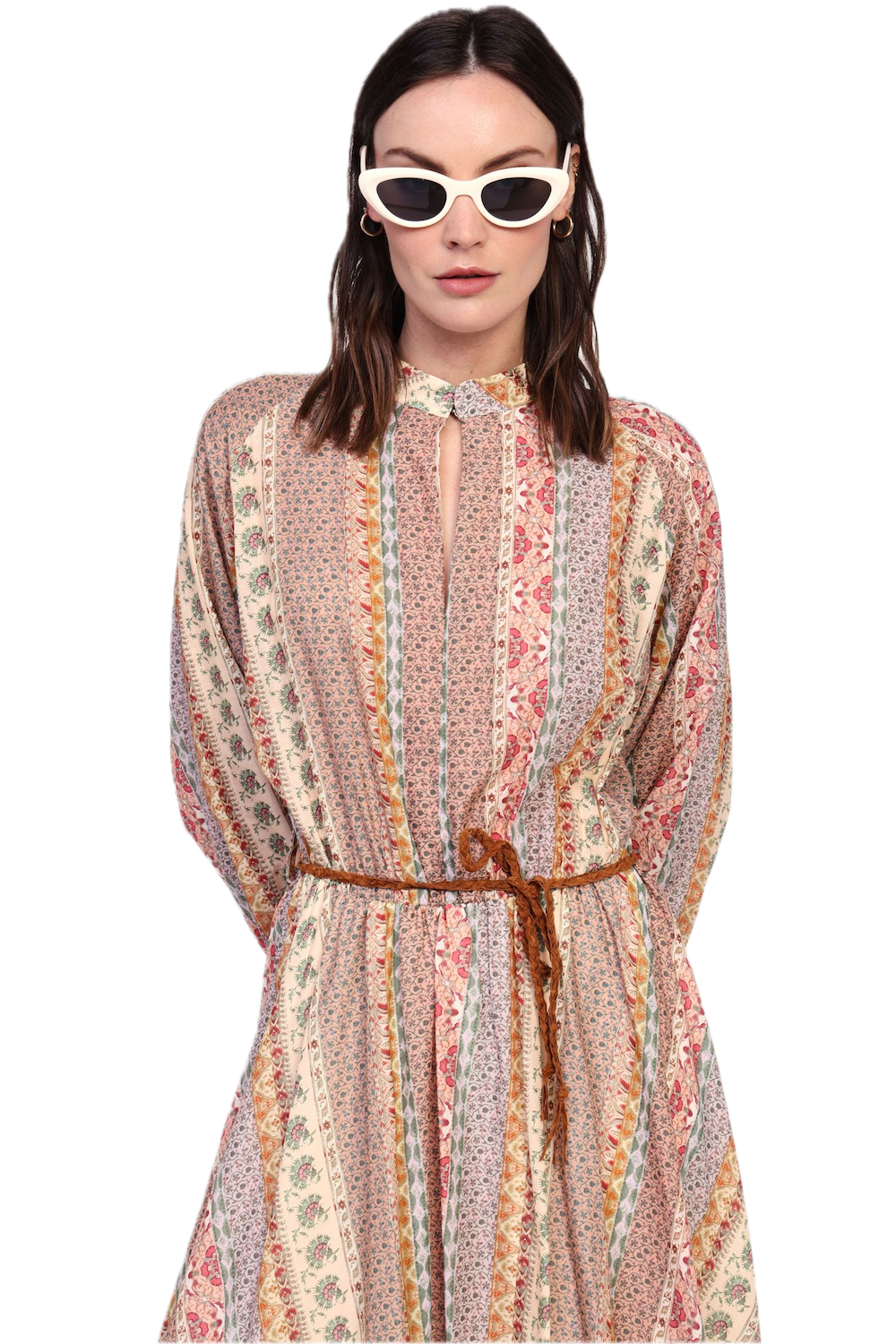 Dixie multicolor chemisier dress