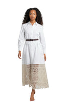 Dixie cream chemisier dress