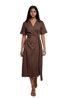 Abito-camicia Dixie marrone