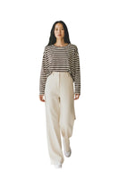 Susy Mix brown line t-shirt