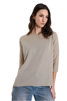 Susy Mix gold lurex t-shirt