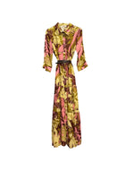 Kontatto leather oil chemisier dress