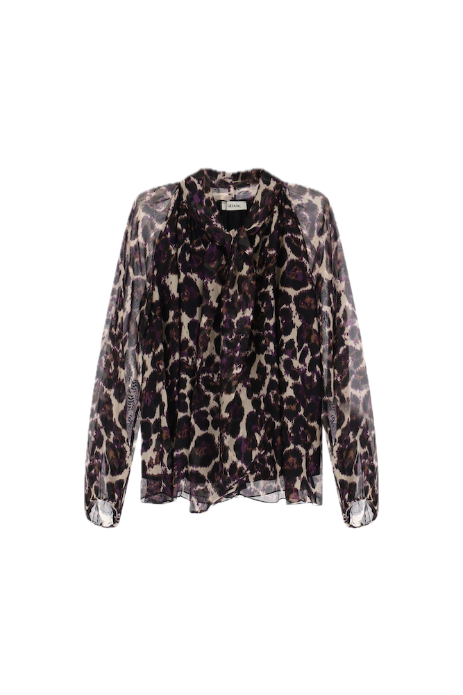 Dixie multicolored spotted shirt