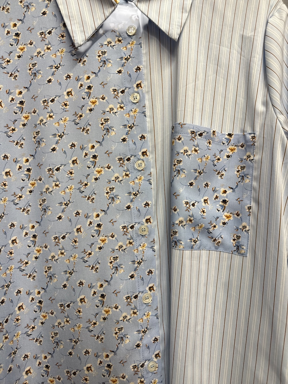 Dixie light blue shirt