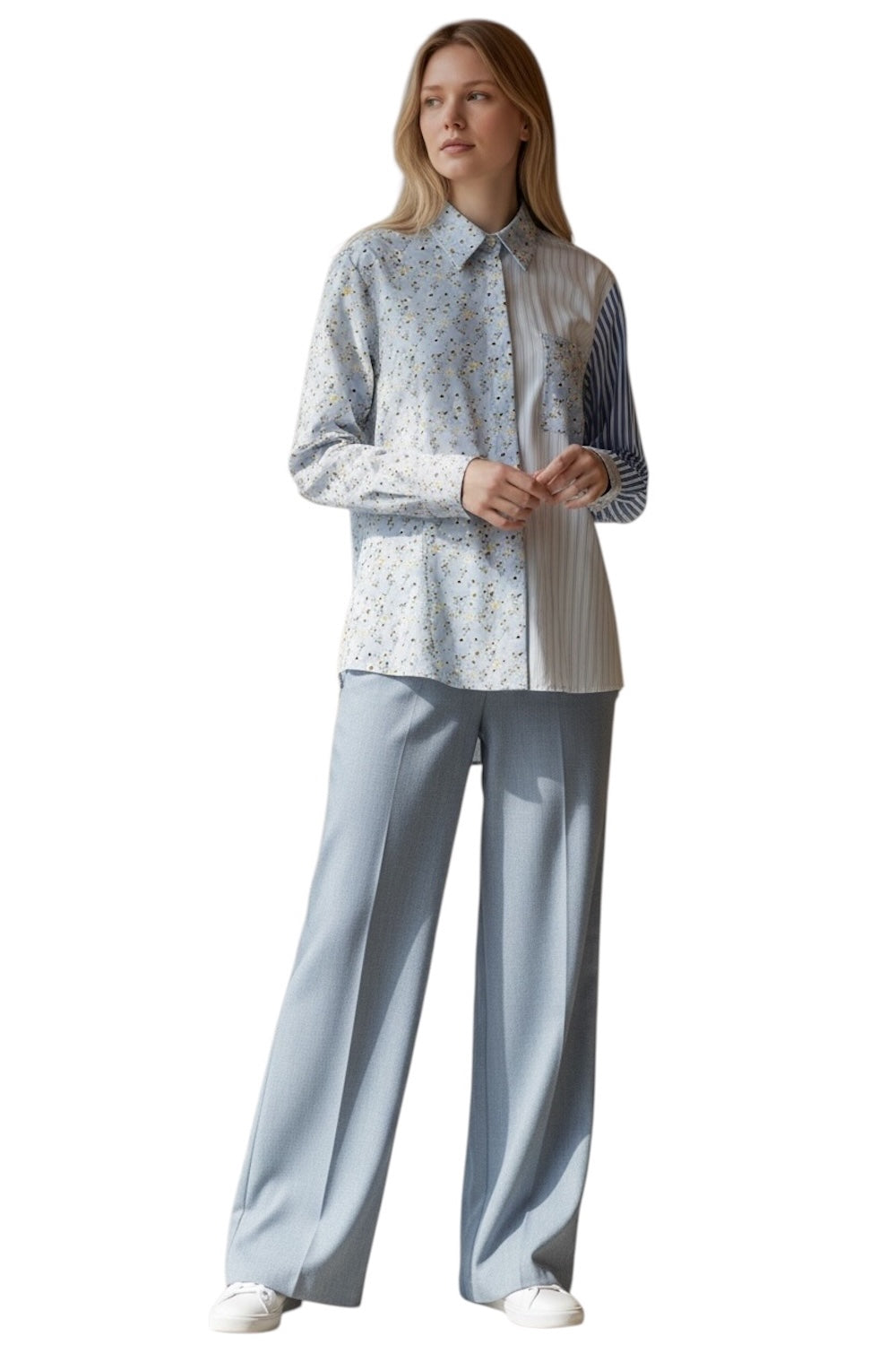 Dixie light blue shirt