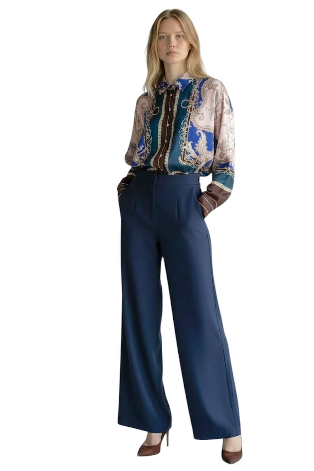 Dixie blue royal shirt