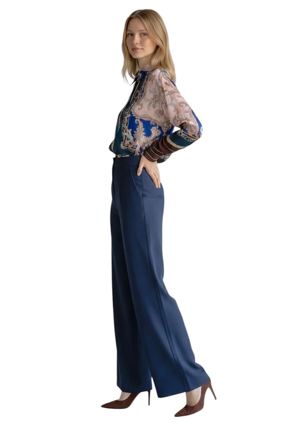 Dixie blue royal shirt