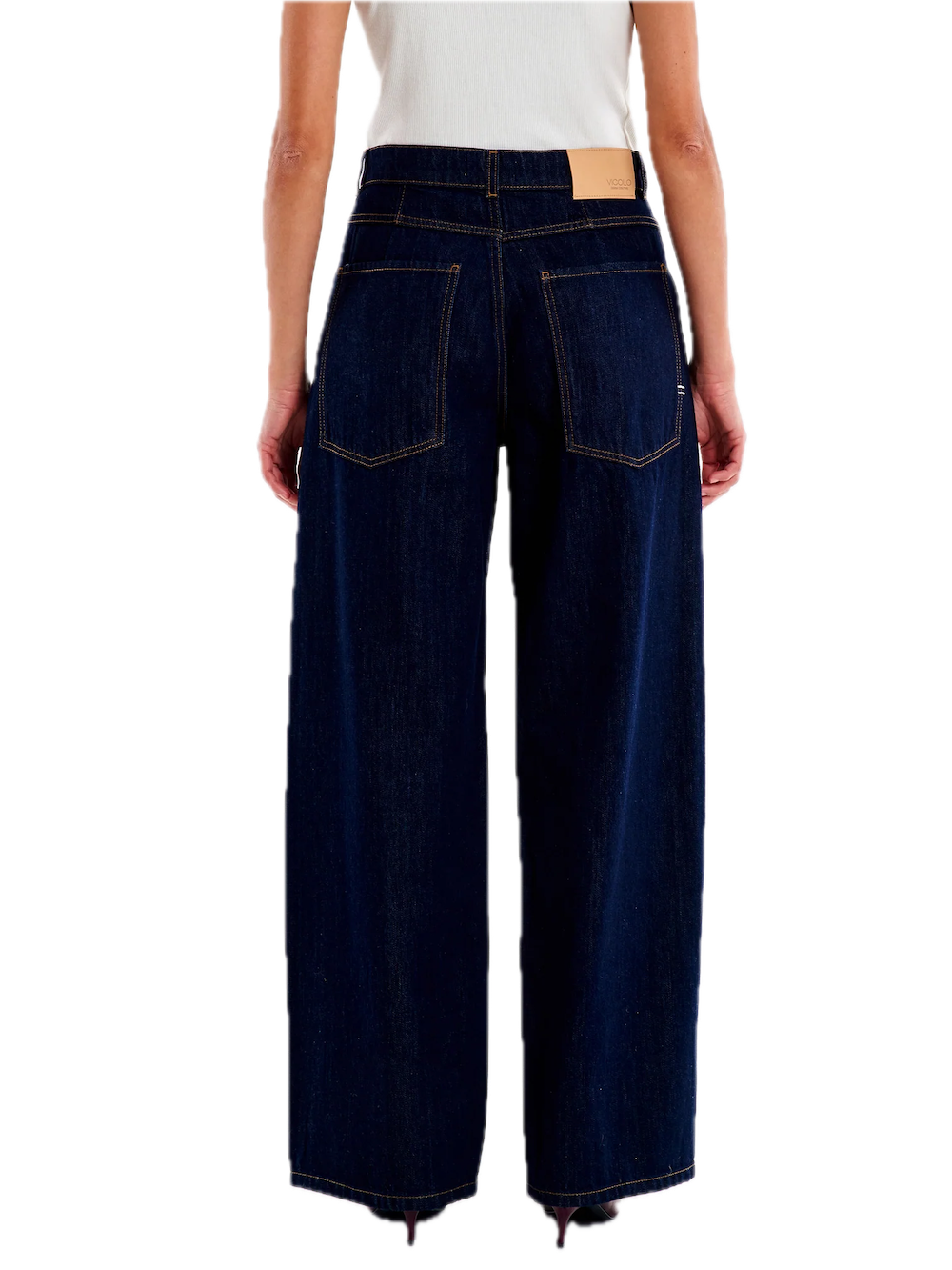 Vicolo Mia dark blue denim jeans