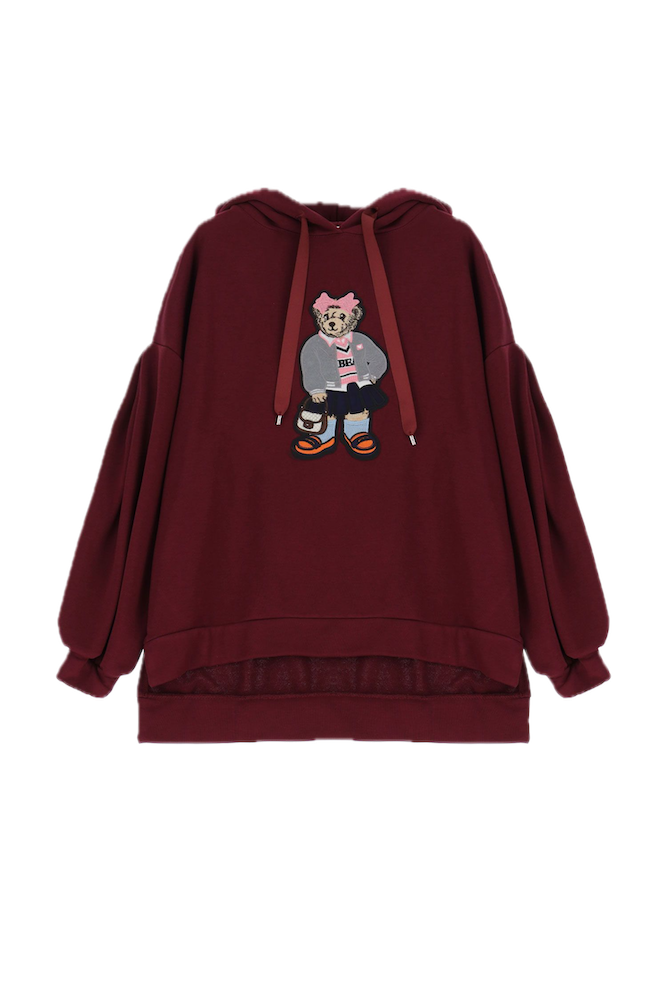 Dixie bordeaux sweatshirt