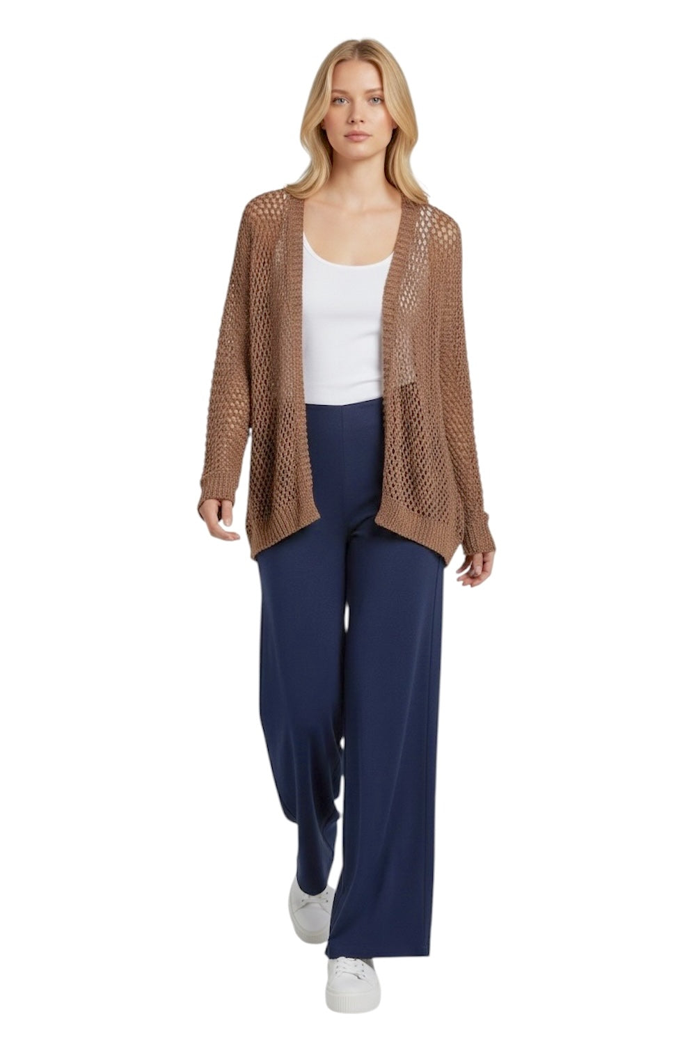 Le îls brown cardigan