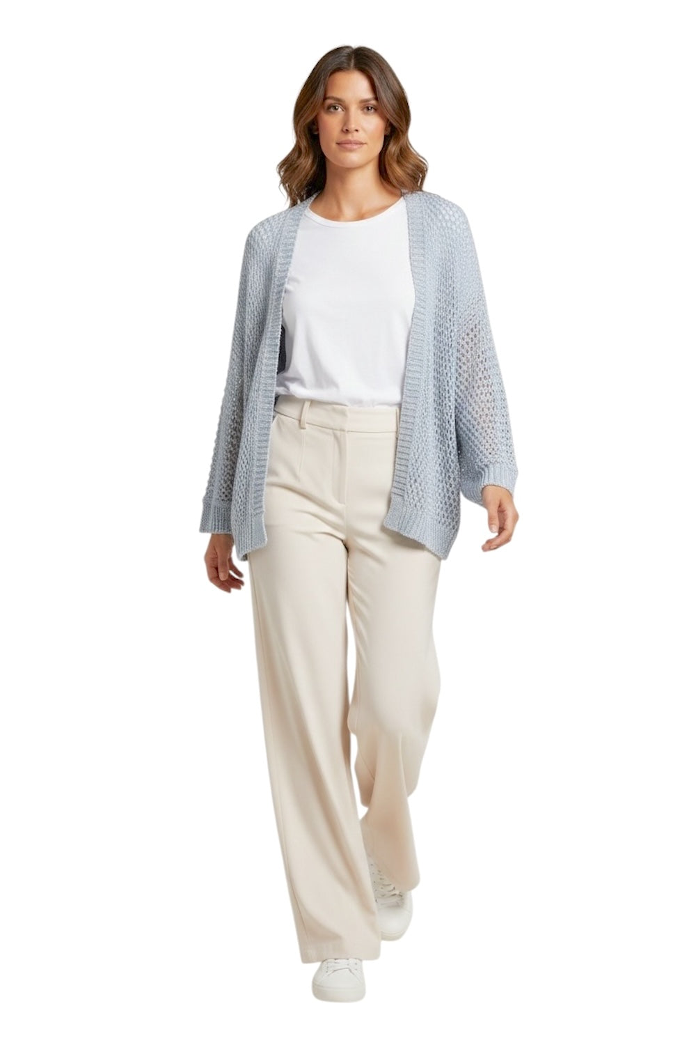 Le îls cardigan azzurro chiaro