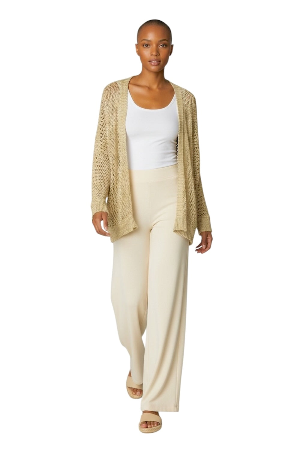 Le îls gold cardigan