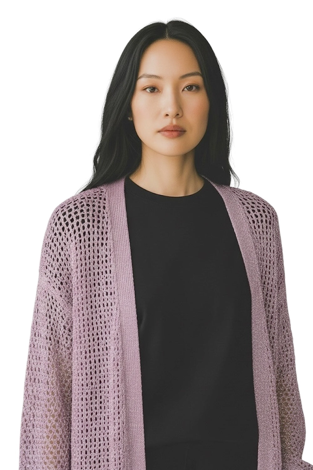 Le îls pink cardigan