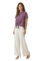 Susy Mix black cherry shirt