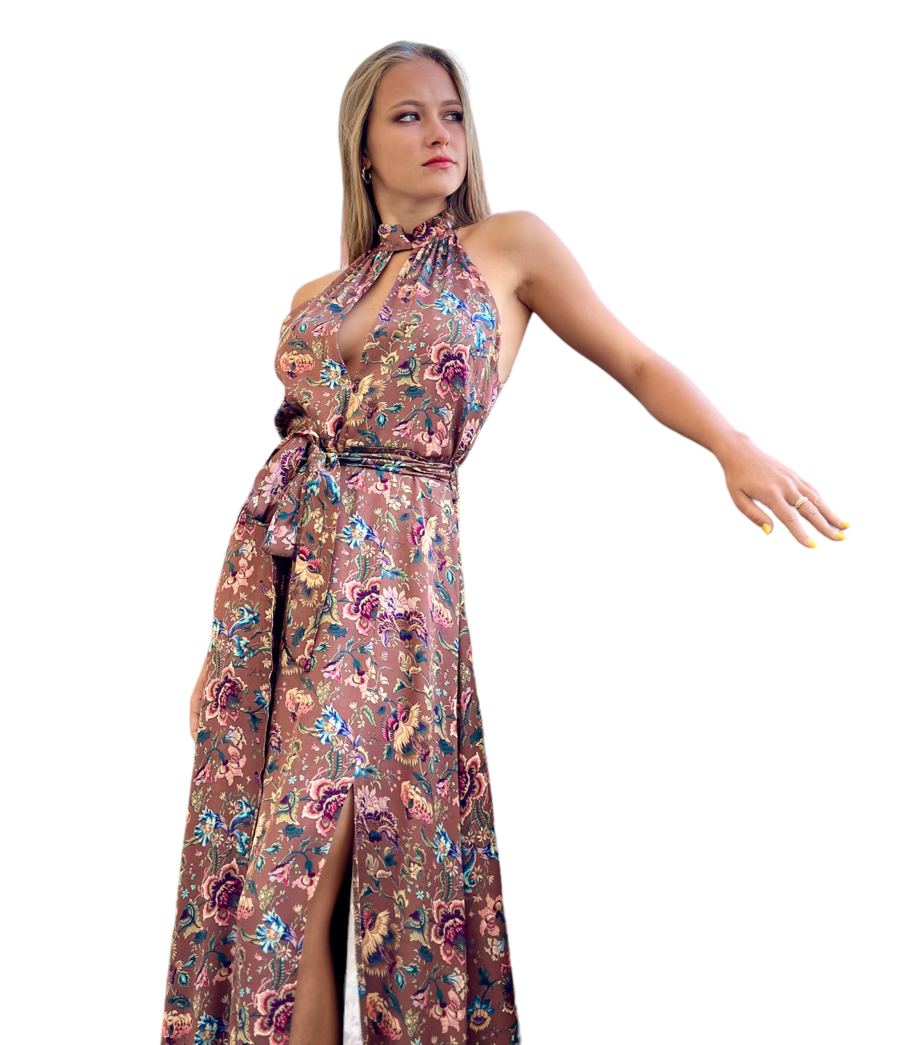 Saiph mud flower dress