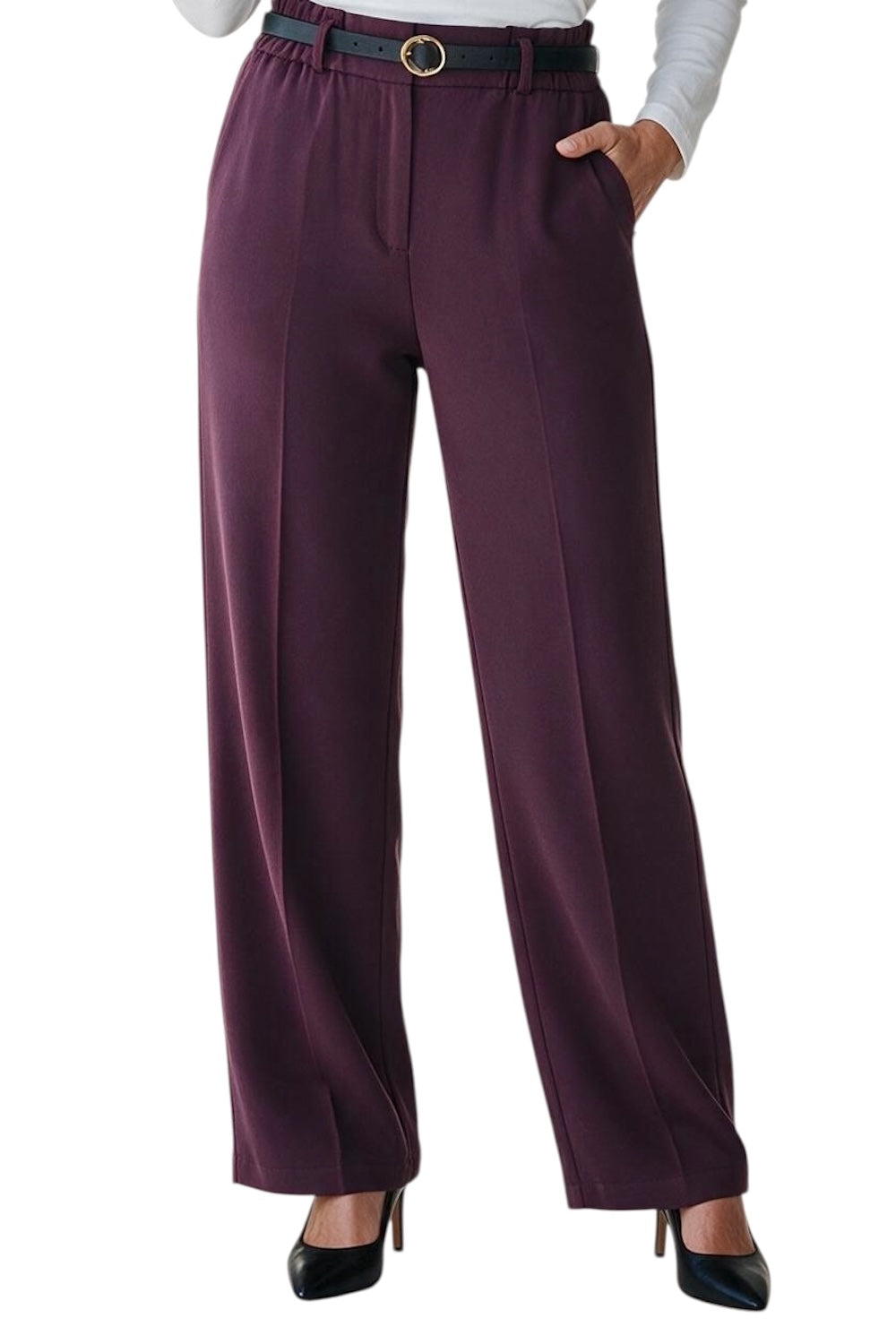 Susy Mix bordeaux pants