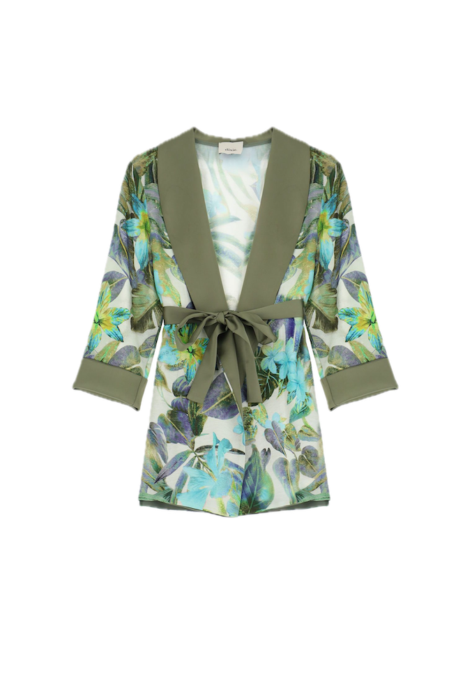 Dixie multicolor kimono jacket