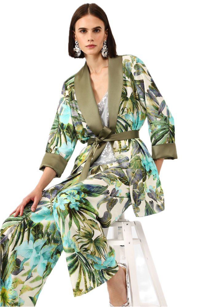 Dixie multicolor kimono jacket