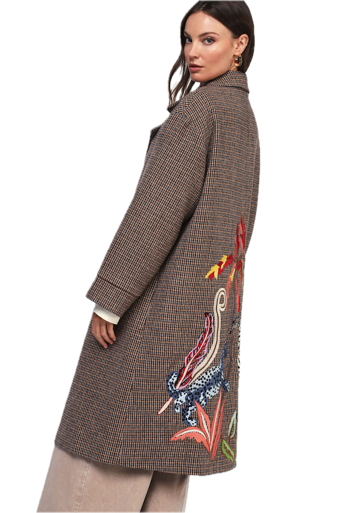 Dixie brown long jacket