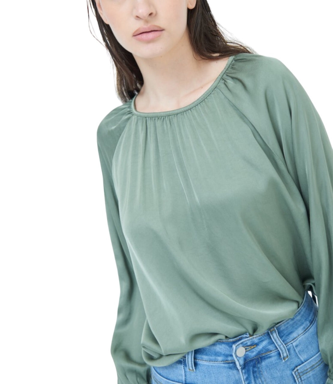 Kikisix green classic shirt