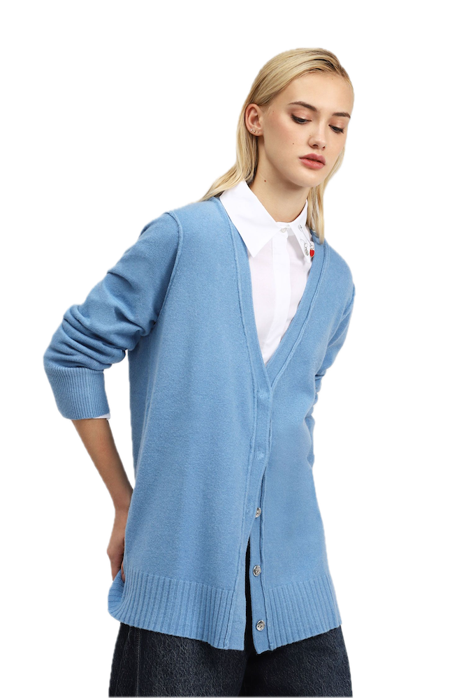 Dixie light blue cardigan