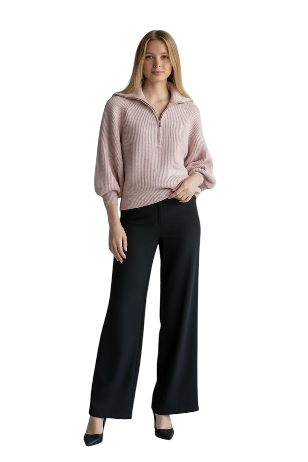 Dixie pink pullover