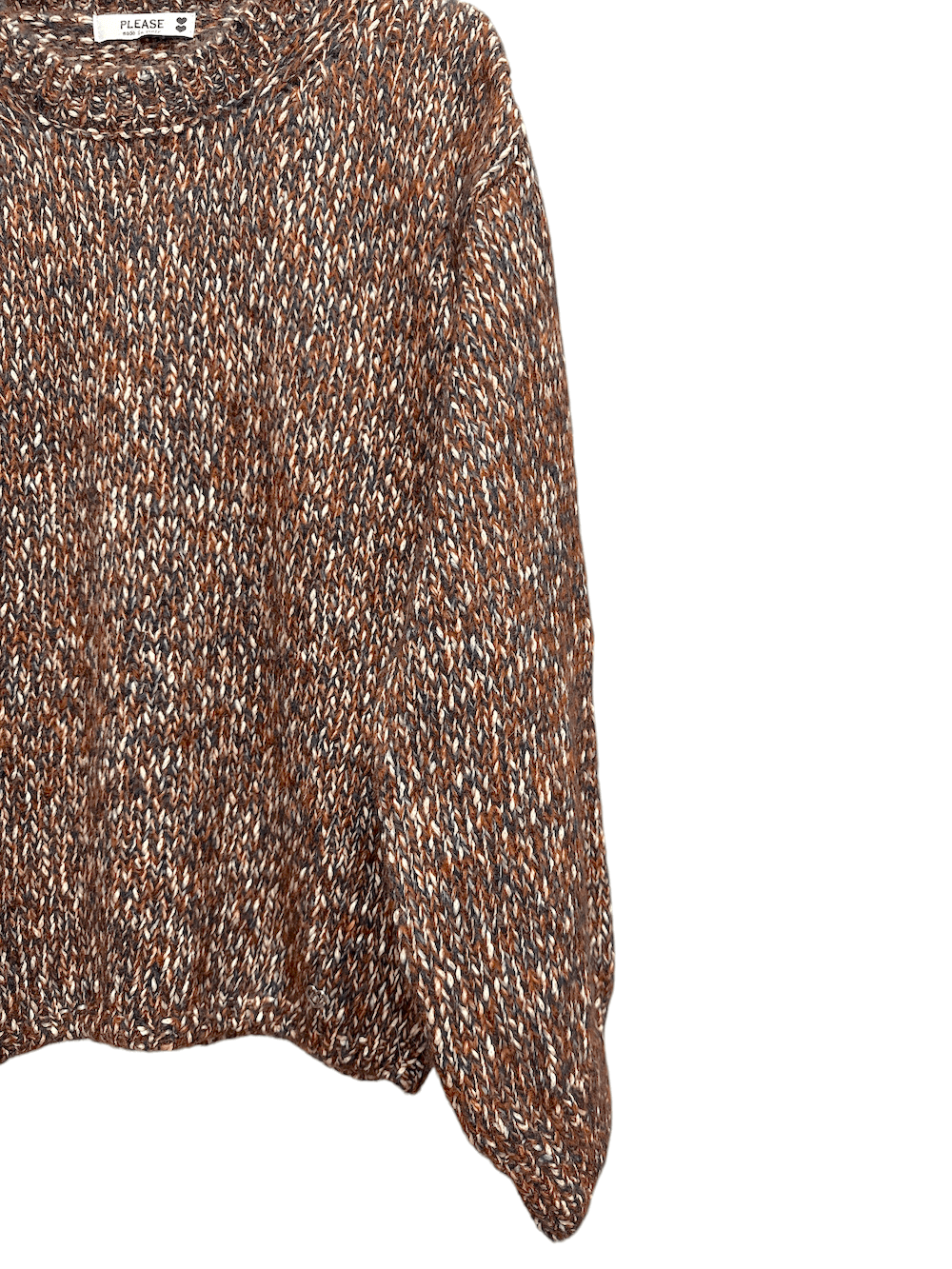 Please brown pullover