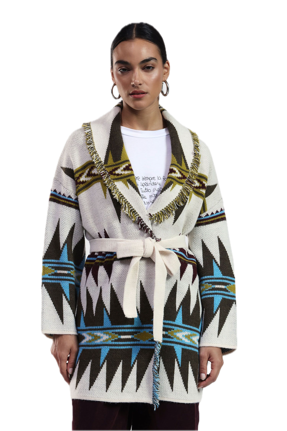 Dixie oil cardigan