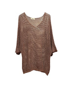 Le îls brauner Pullover