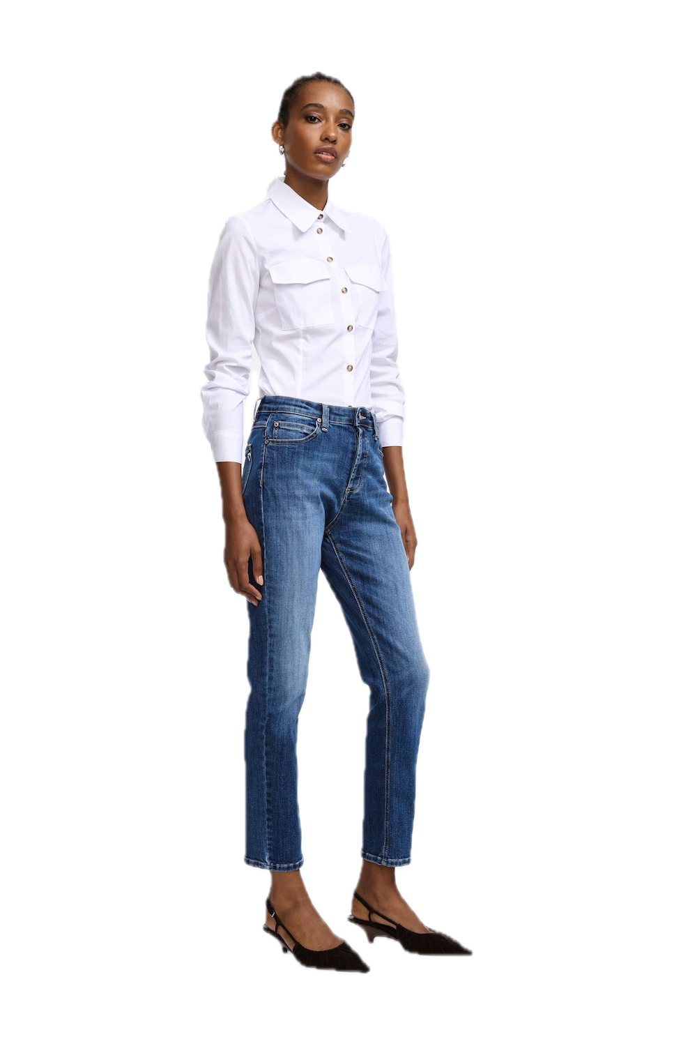 Please blue denim jeans