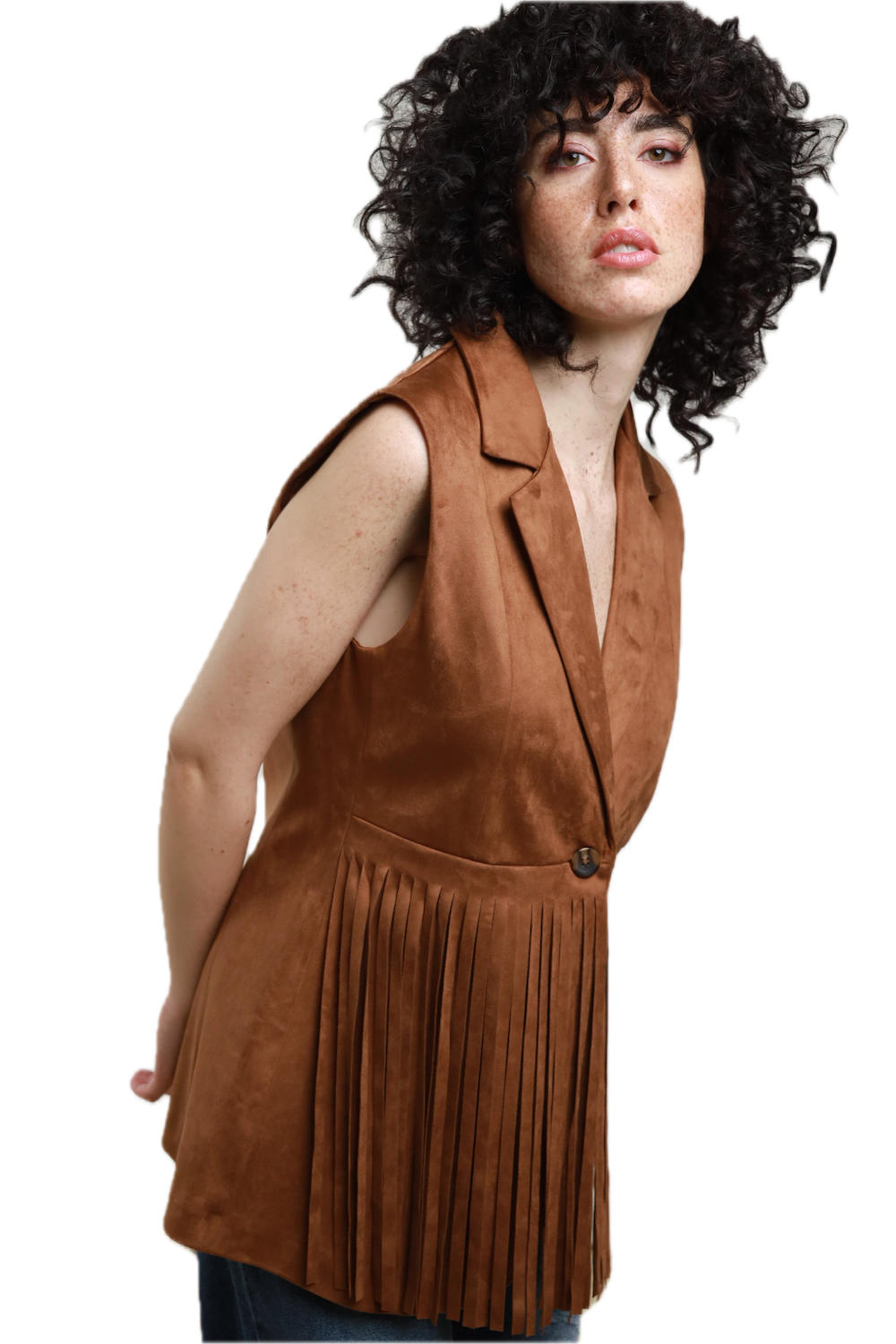 Susy Mix leather vest