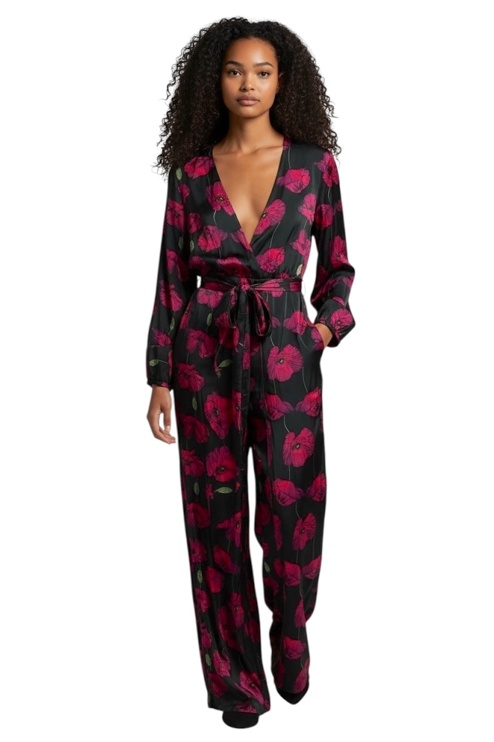 Saiph black jumpsuit