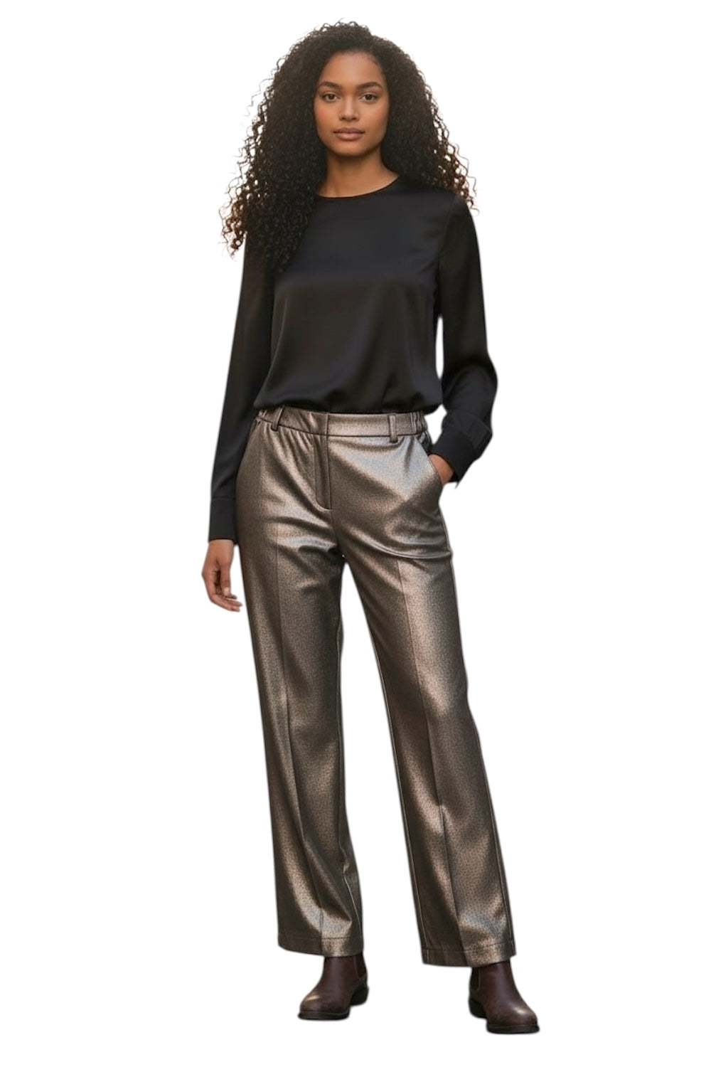 Maryley silberne Hose