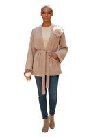 Kontatto beige cardigan