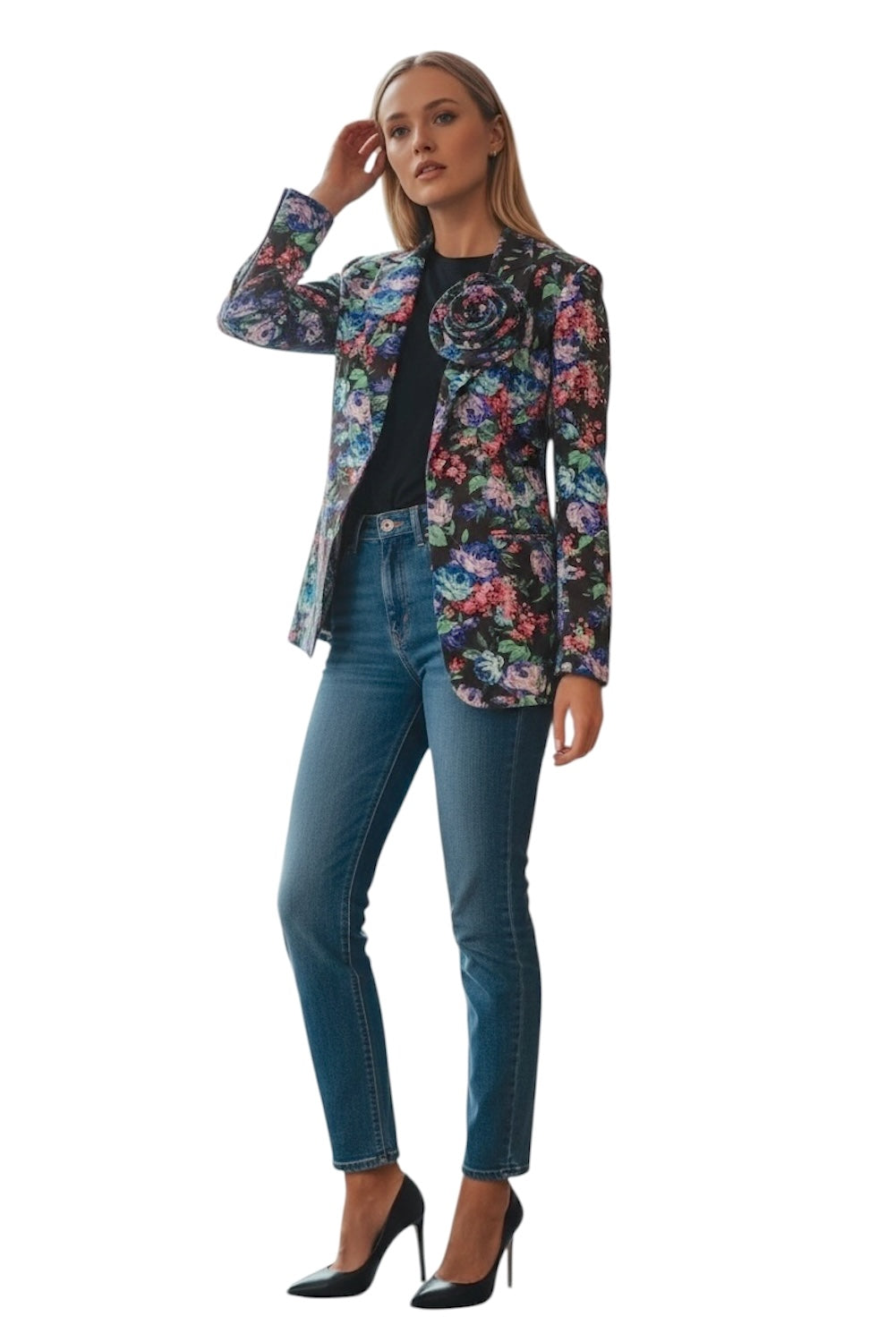 Kontatto black print jackets