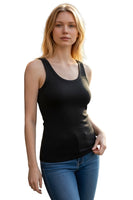 Vicolo black glitter top