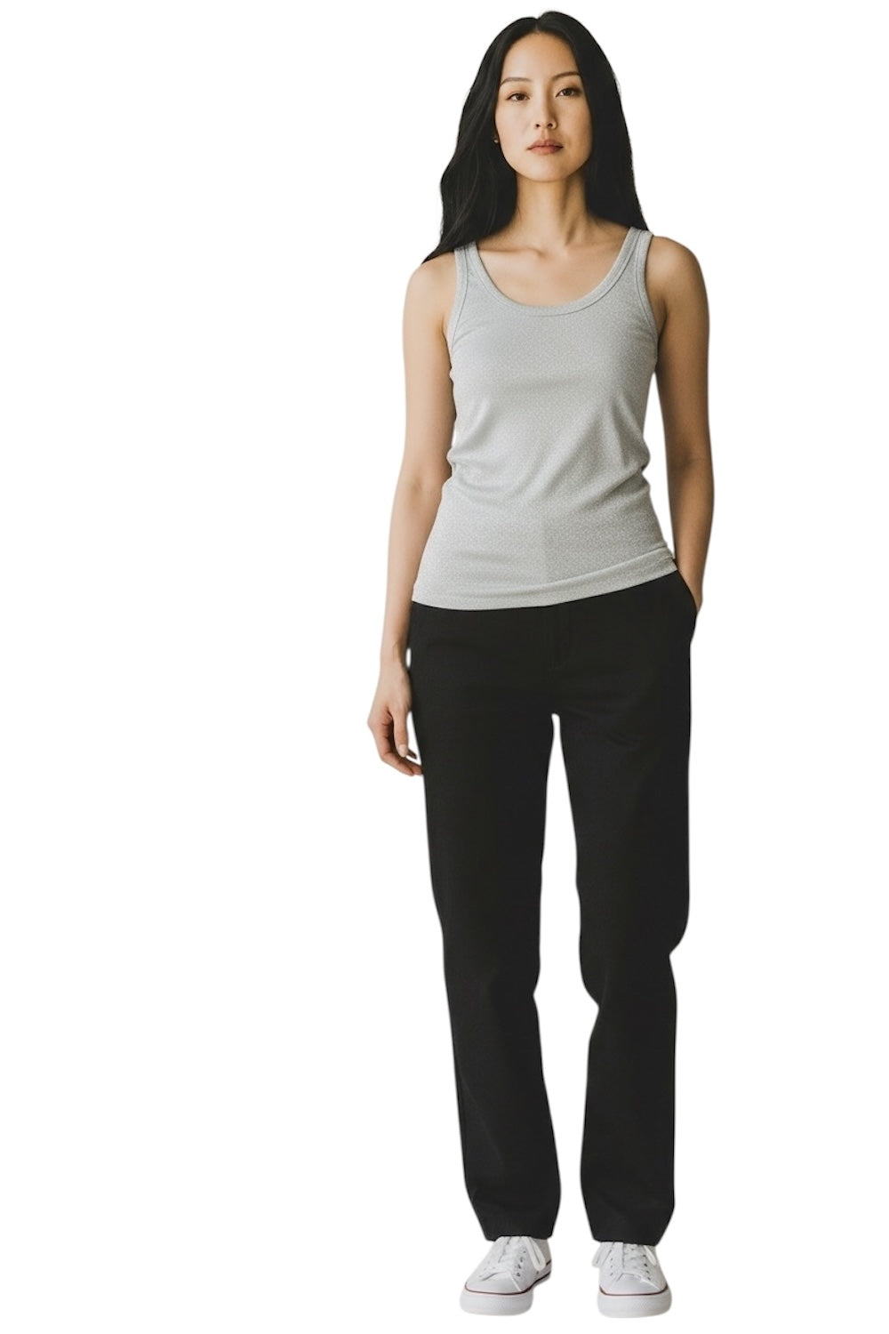 Vicolo light blue glitter top