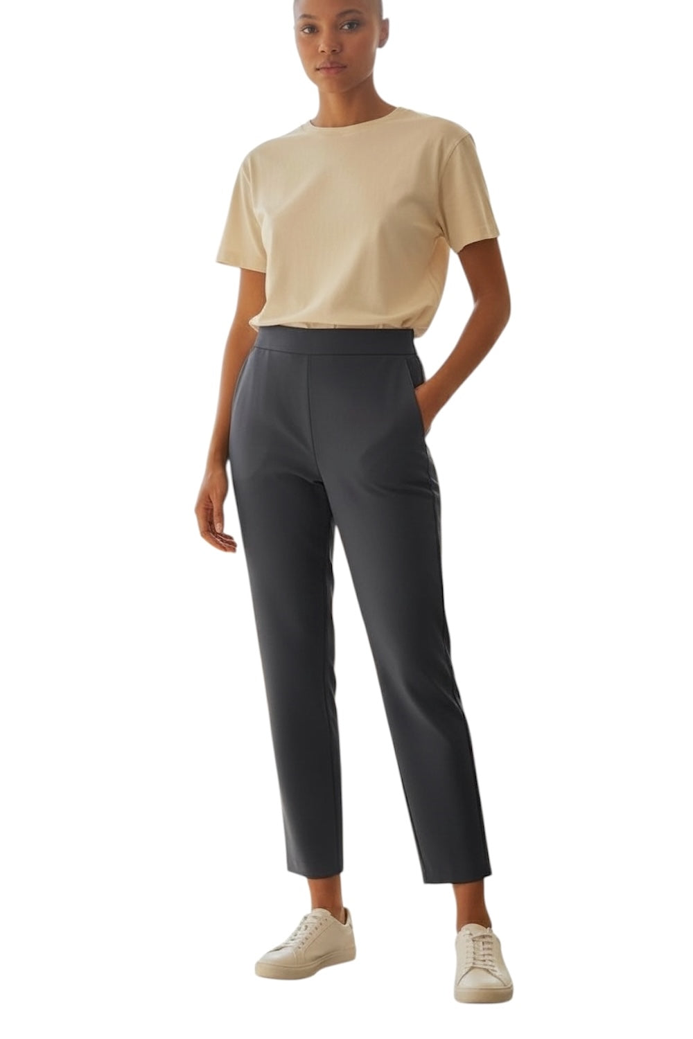 Maryley blaue, lässige Hose