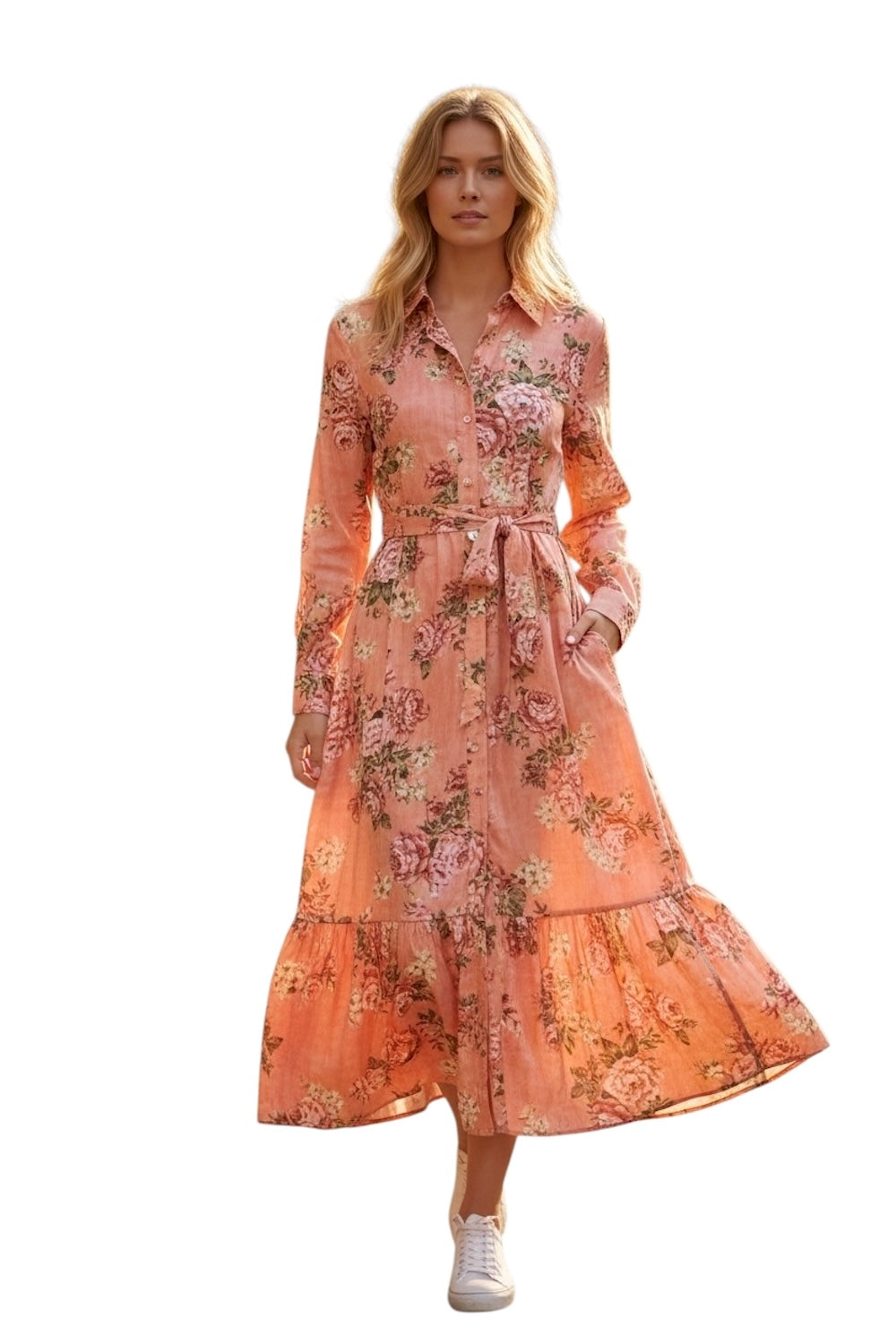 Kontatto multicolor chemisier dress