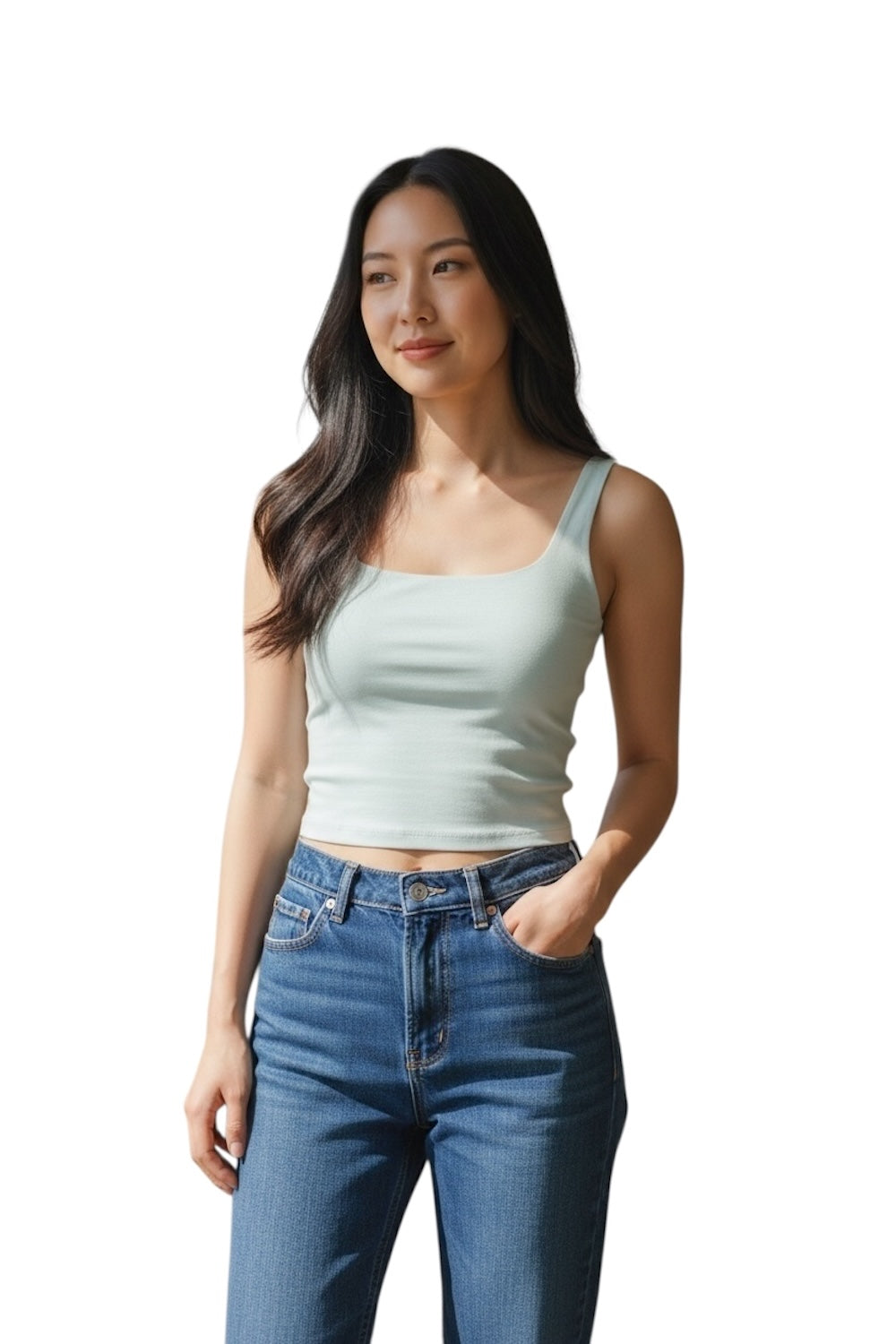 Vicolo light green top