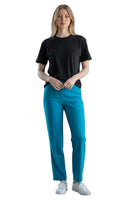 Maryley elektrisch blaue, lässige Hose